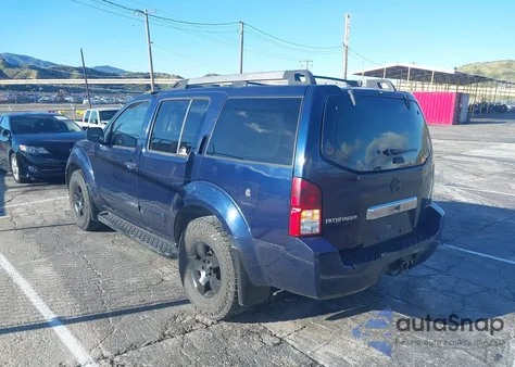 2007 Nissan Pathfinder Se z USA, uszkodzony, nr VIN 5N1AR18U07C607480